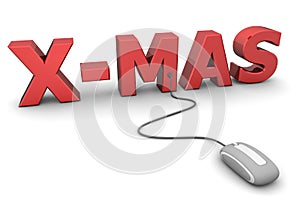 Browse Red X-Mas - Grey Mouse