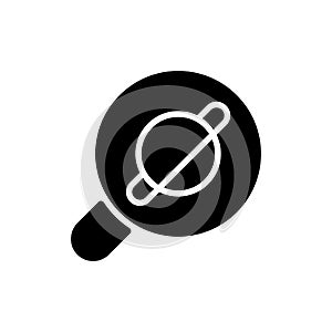 Browser app black glyph icon