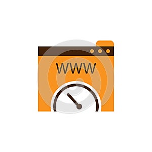Browser, connection icon. Element of Web Optimization icon for mobile concept and web apps. Detailed Browser, connection icon can