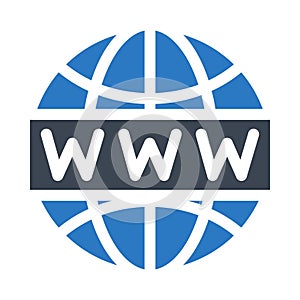 Browser double color icon