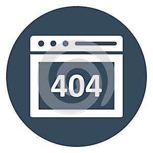 Browser, error Isolated Vector Icon Which can easily modify or edit