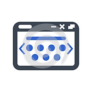 Browser, homepage icon