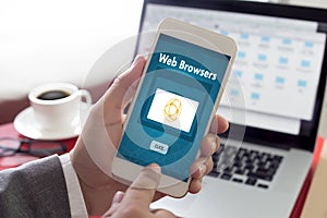 browser http man use computer Web Browsers Online Networking Con