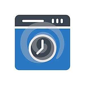 Browser glyph color icon