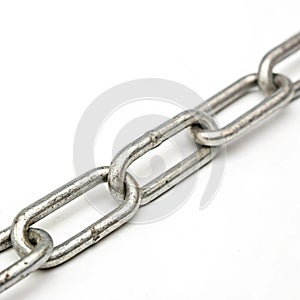Browser link isolated on white background