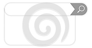 Browser search panel. Web site navigation element