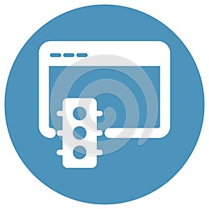 Browser traffic Isolated Vector icon which can easily modify or edit