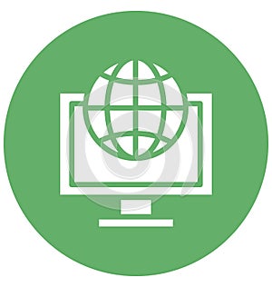 Browsing Isolated Vector Icon which can easily modify or edit Browsing Isolated Vector Icon which can easily modify or edit Brows