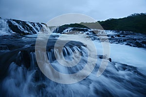 Bruarfoss waterfall