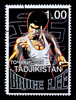 Bruce Lee Postage Stamp