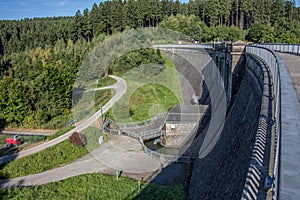 Brucher dam in the Bergisches Land