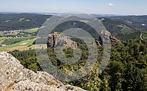 Bruchhauser steine stones germany