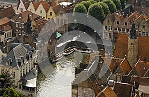 Bruges from above