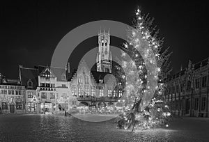 Bruges,Belgium at Christmas