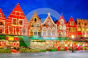 Bruges, Belgium - Grote Markt photo