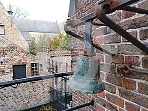 Bruges, Brugge, Belgium. Bruges, Belgium. Medieval bell.
