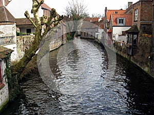 Bruges' canal