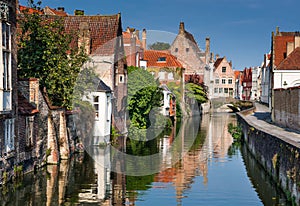 Bruges canal, Belgium