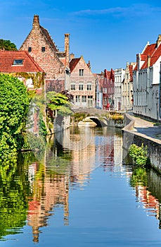 Bruges canal, Belgium