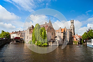 Brujas la ciudad en Bélgica 