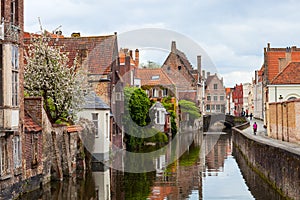 Bruges city in Belgium photo