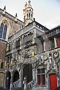 Bruges market square