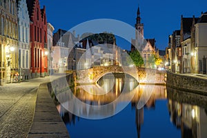 Brugge city in Belgium, Europe