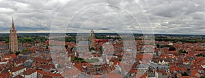 Brugge City Panorama