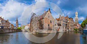 Brugge cityscape - Belgium