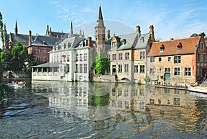 Brugge, old city, details photo