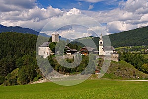 Bruneck castle Lamprechtsburg