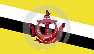 Brunei flag image photo