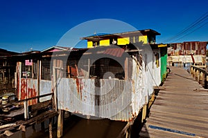 Brunei's famed water village