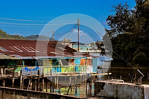 Brunei's famed water village