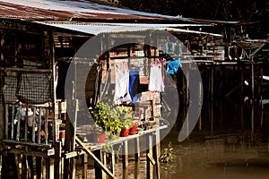 Brunei's famed water village