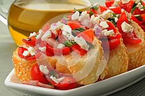 Bruschetta Appetizer