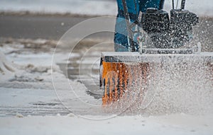 Brush Broom Snow Removal