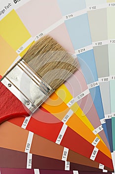 Brush on colorcharts