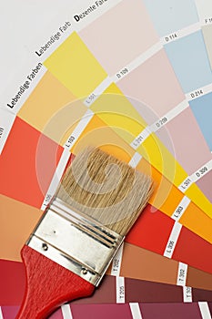 Brush on colorcharts