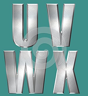 Brush Metal Type Style