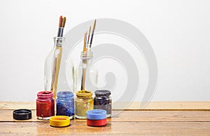 Brush paints