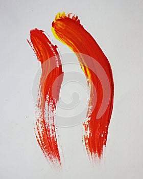 brush stroke painting colorful abstract oil color Background
