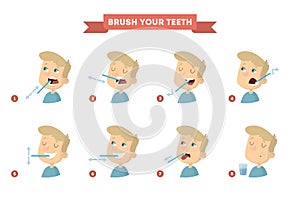 Brush your teeth.