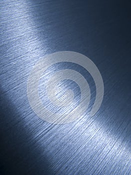 Brushed aluminum surface