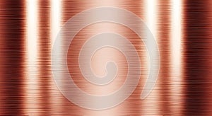 Brushed Copper Metal Texture Background image photo