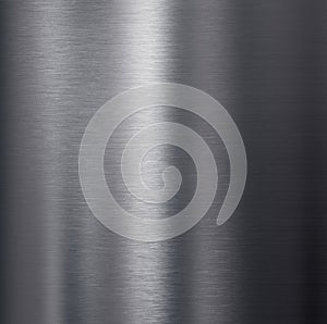 Brushed dark aluminum metal texture