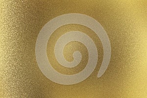 Brushed gold metal wall, abstract texture background