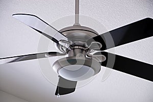 Brushed Metal Ceiling Fan
