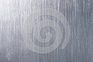 Brushed metal plate