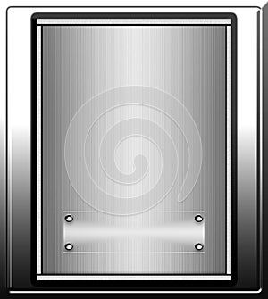 Brushed Metal Plates